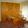 Dining area and murphy bed 